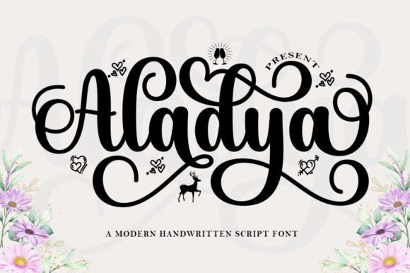 Aladya: The Handwritten Font That Makes Your Campaign Feel Human