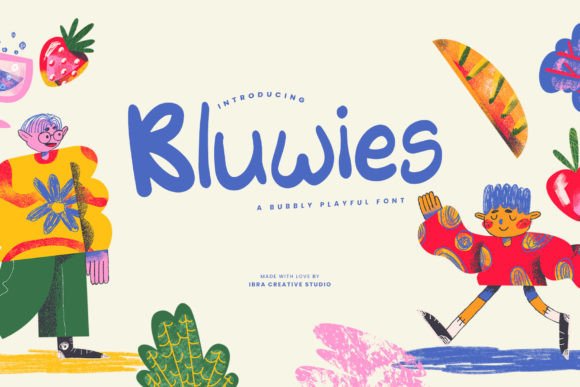 Bluwies: A Playful Script Font That Feels Like a Smile