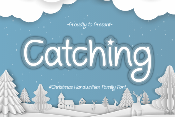 Catching: A Handwritten Font for Editorial Warmth