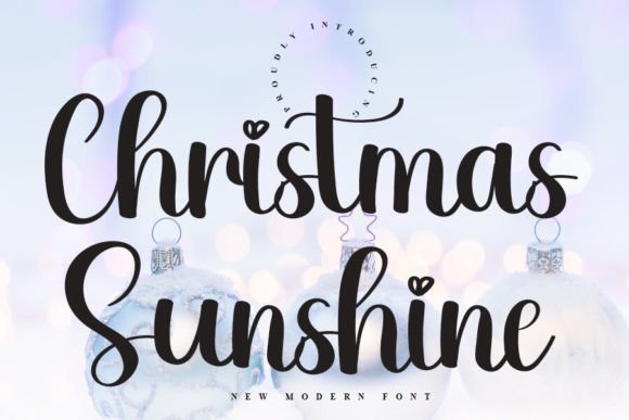 Christmas Sunshine Font: A Strategic Script for Holiday Campaigns