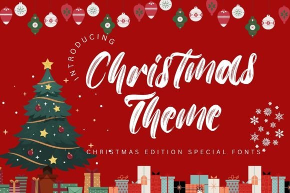 Christmas Theme: A Friendly Script Font for Holiday Digital Brands