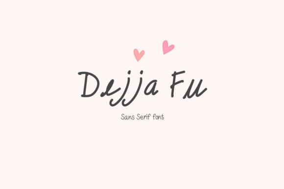 Dejja Fu: A Playful Handwritten Font That Delivers Campaign Personality