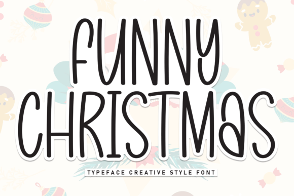 Funny Christmas Font: Friendly Handwriting for Small Business Branding
