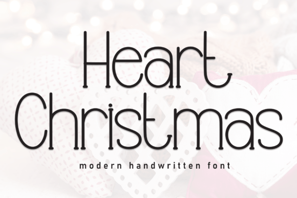 Heart Christmas Font: A Friendly Script for Digital Branding