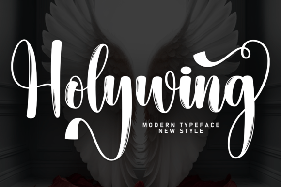 Holywing: A Handwritten Font That Makes Your Brand Feel Human