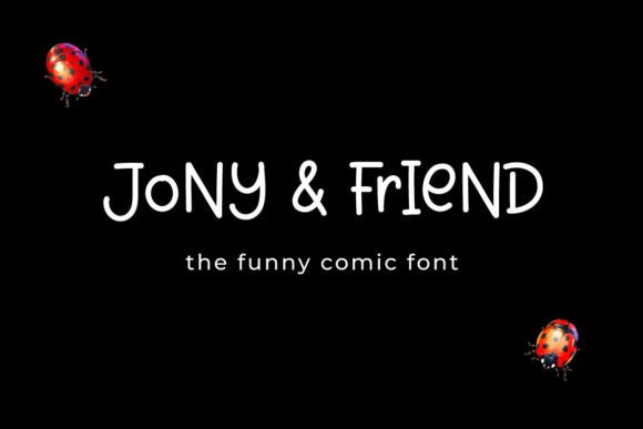 Jony and Friend: A Playful Script Font for Editorial Charm