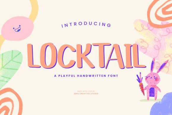 Locktail: A Playful Script Font for Digital Branding
