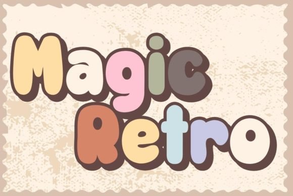Magic Retro Font: A Script Amp Display Typeface for Digital Charm