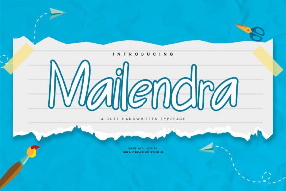 Mailendra: A Charming Handwritten Typeface for Digital Brands