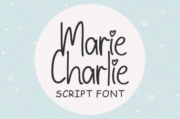 Marie Charlie: A Handwritten Font That Feels Like Real Ink on Paper