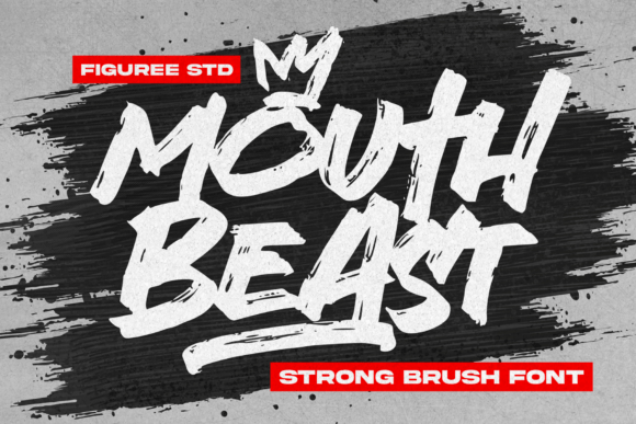 Mouth Beast: A Bold Display Font for Digital Impact