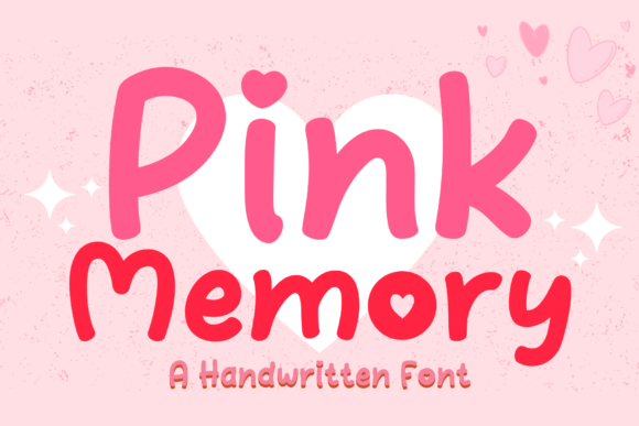 Pink Memory: A Playful Handwritten Font for Digital Branding