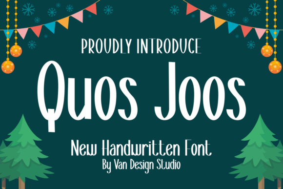 Quos Joos: A Handwritten Font That Feels Like a Warm Hello