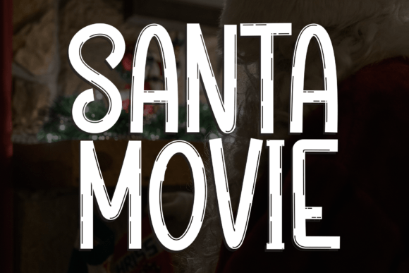 Santa Movie: A Sweet Handwritten Font for Makers