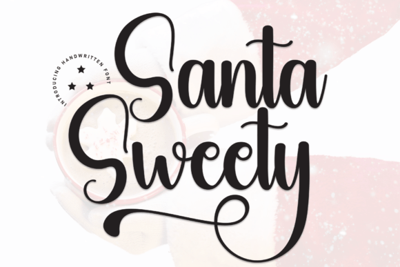 Santa Sweety: A Refined Handwritten Font for Digital Branding