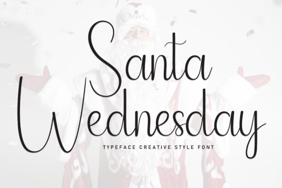 Santa Wednesday: A Friendly Handwritten Font for Clear Campaign Messaging