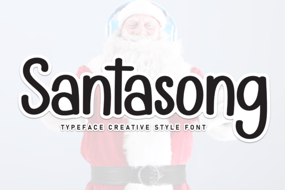 Santasong: A Friendly Handwritten Typeface for Warm Editorial Moments