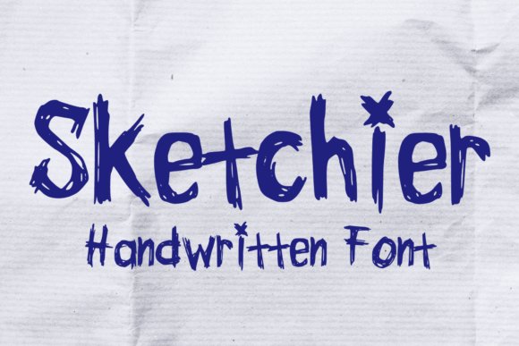 Sketchier: A Handwritten Script Font for Digital Branding