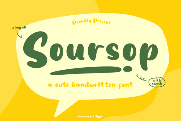 Soursop: A Friendly Display Font for Editorial Warmth