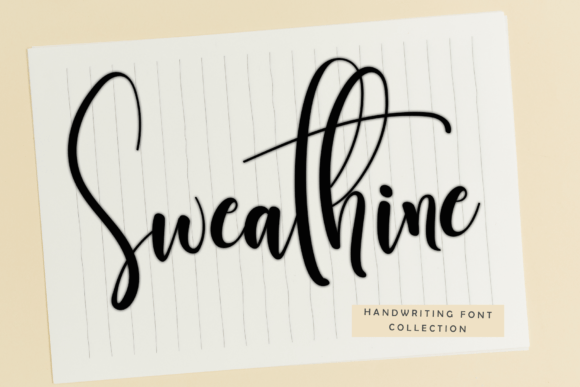 Sweathine: A Friendly Handwritten Font for Real Small Businesses