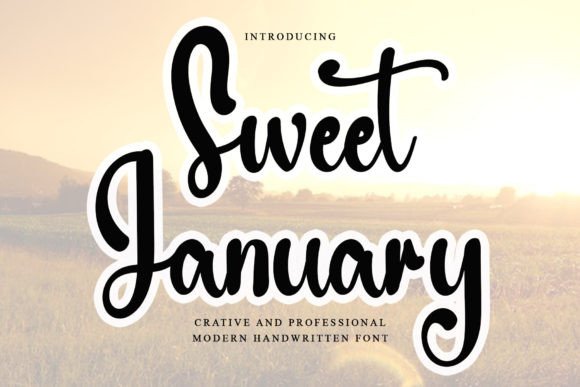 Sweet January: A Friendly Handwritten Font for Clear Campaign Messaging